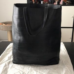 Céline vertical cabas tote